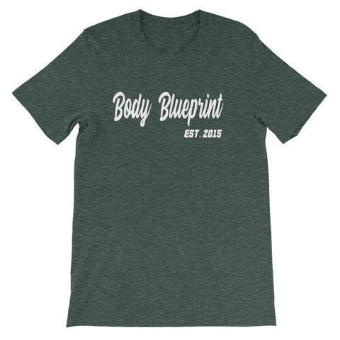 Heather Forest Body Blueprint Athletic T-Shirt