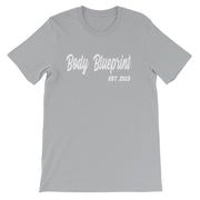 Silver Body Blueprint Athletic T-Shirt